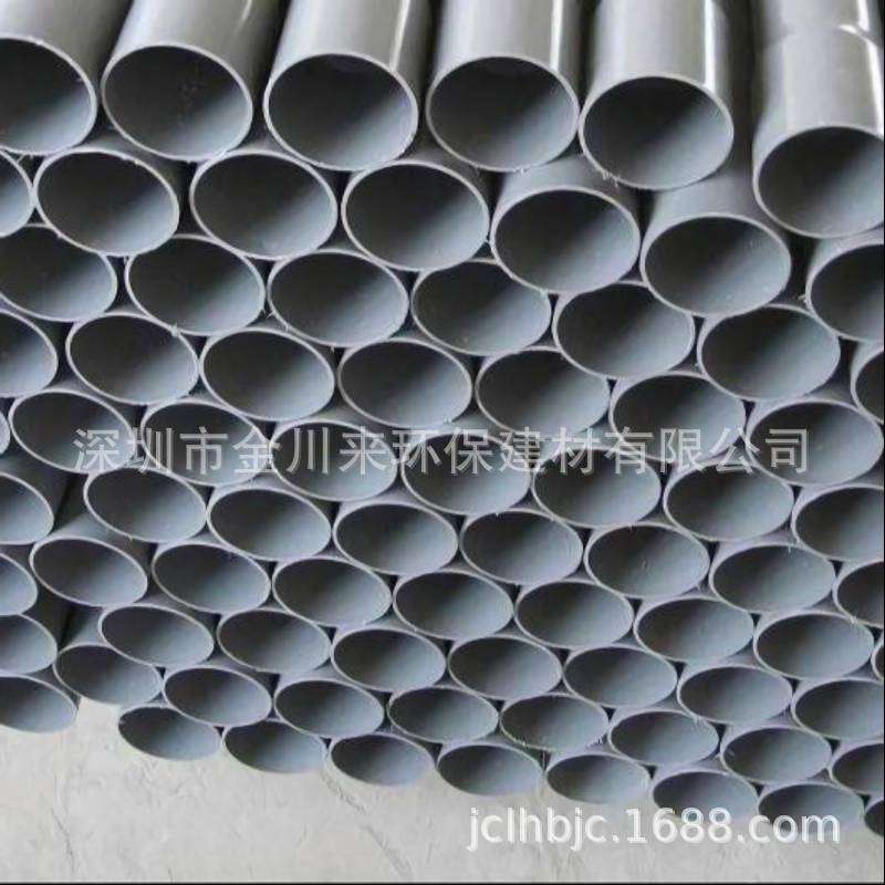 南亚 灰色 国标 DN600 外径De630mm UPVC管材 PVC-U给排水直管