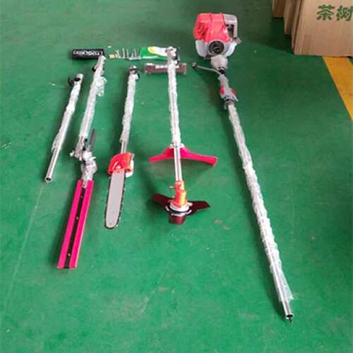 户外轻便高枝锯树木枝条修整工具侧挂汽油动力修枝锯植保设备