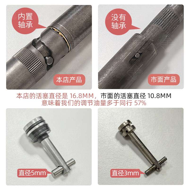 隐形门液压合页自动关门闭门器静音轴承加厚铝合金重型平开门折页