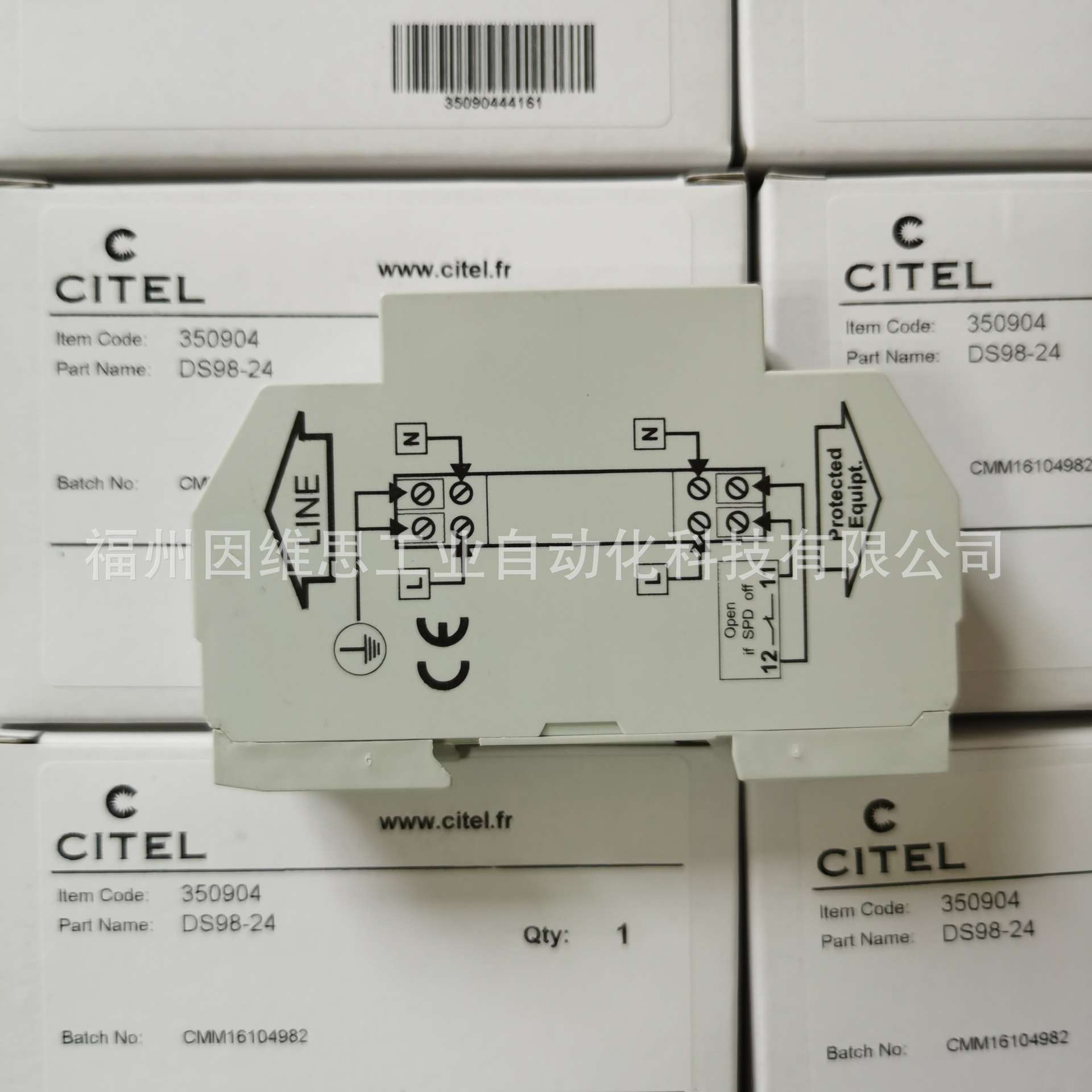 法国CITEL西岱尔避雷器P8AX25-N/FF射频同轴浪涌保护器真品供应
