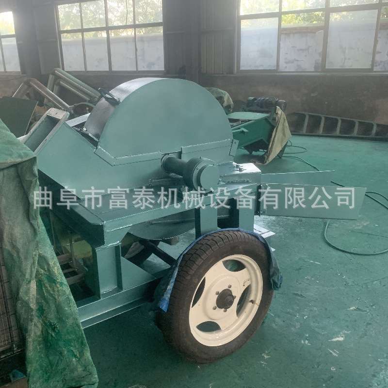 柴油机款木材削片机 圆木竹子切片机 时产5吨家具边角料破碎机