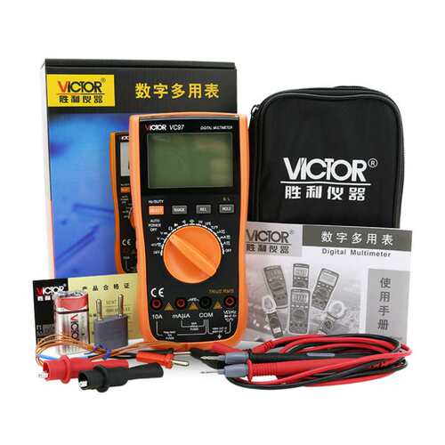 VICTOR胜利VC97手持式自动量程真有效值数字万用表