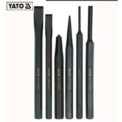 易尔拓YATO 6件冲凿组套 钳工/模具锻造/机械加工维修YT-4712