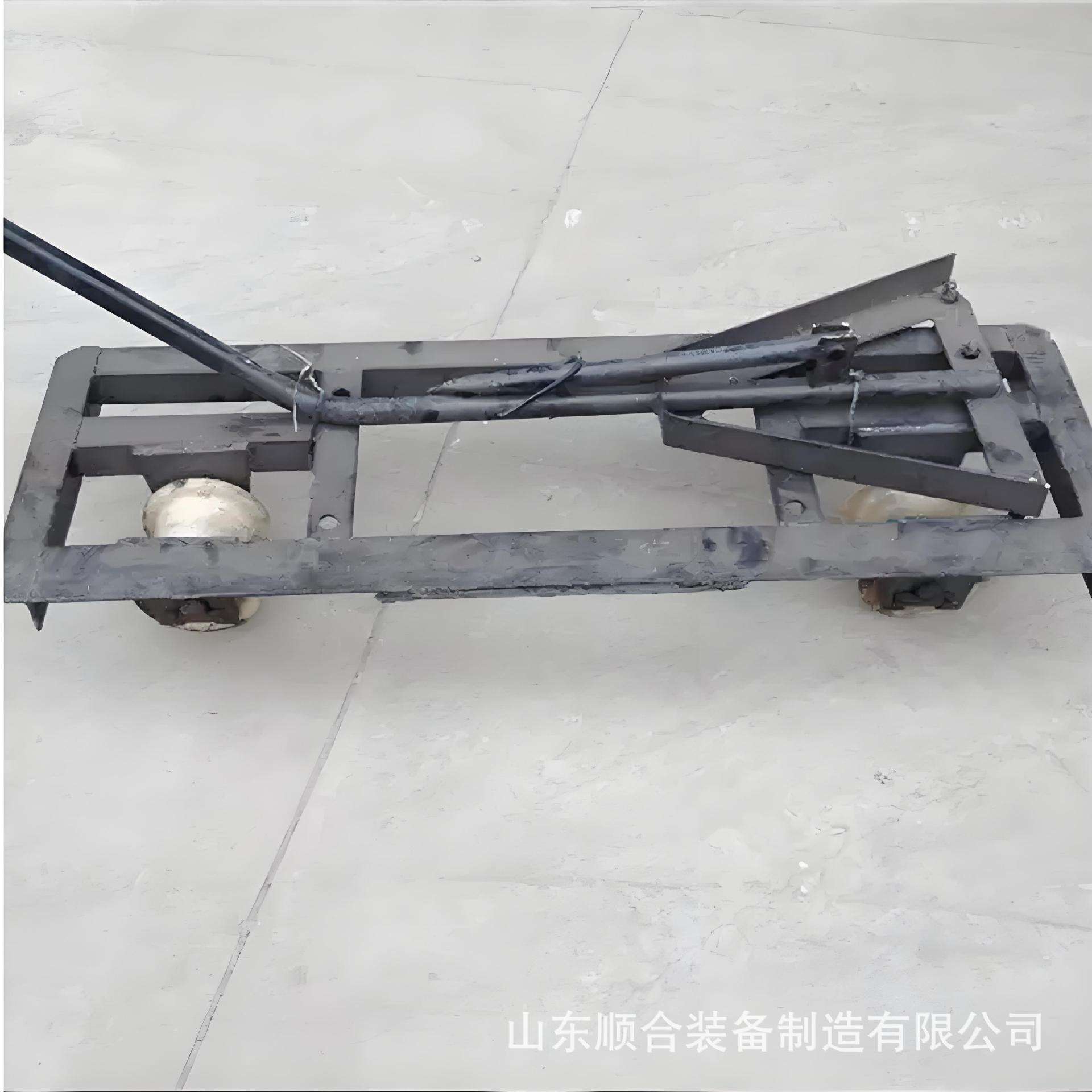 铁路用搬运单轨车操作简单手推单轨车厂家直供铁路搬运轨道钢轮车