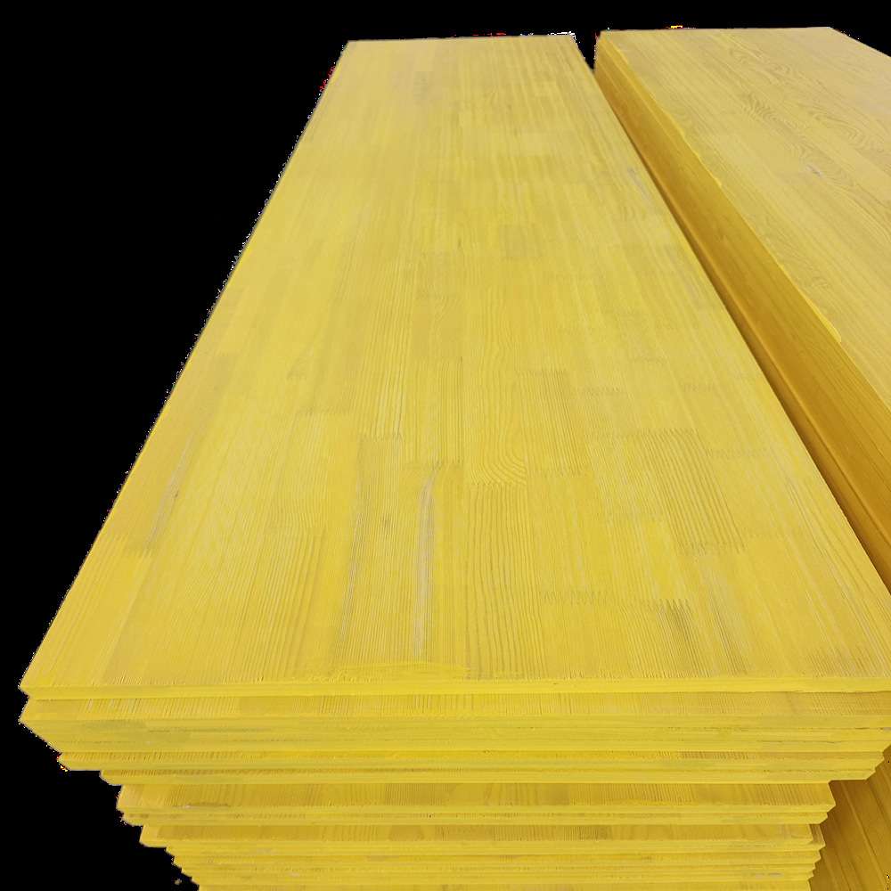 黄色喷漆云杉木 3层结构建筑模板 21mm 27mm 杉木三层黄色建筑模