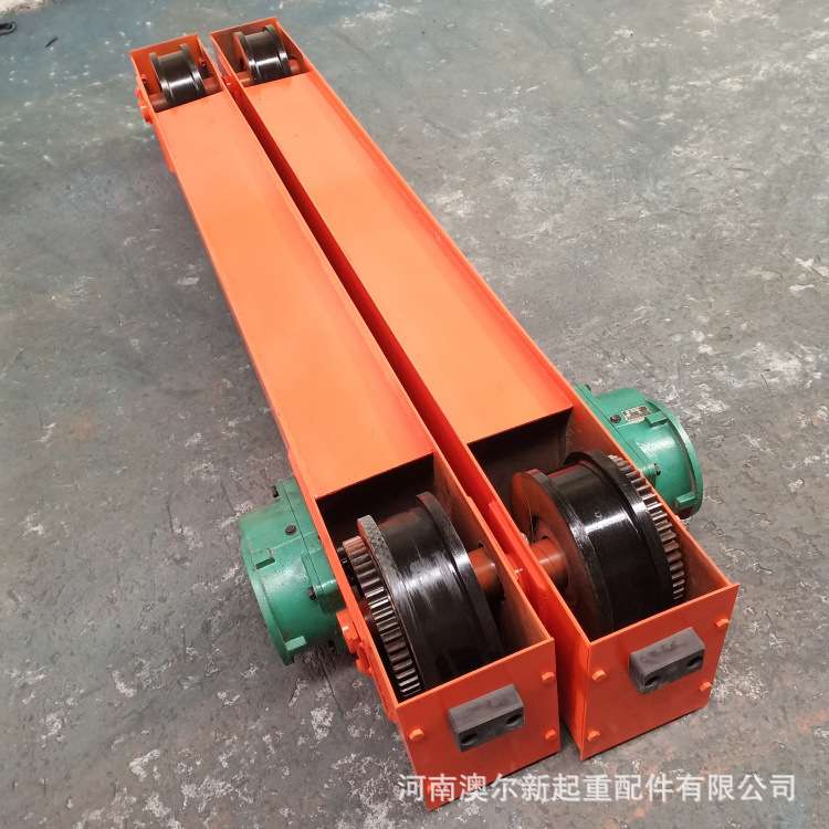 现货供应 φ200mm行车轮 地平车行走梁 钢结构车间行车端梁
