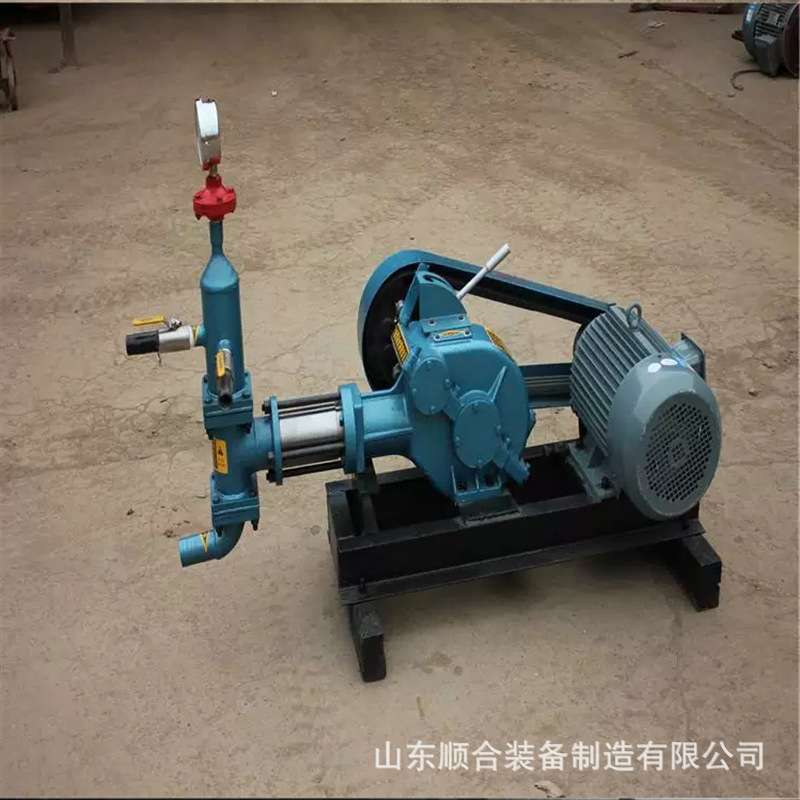 BW70/8工程建筑砂浆泵混凝土注浆机移动灵活三缸活塞水泥注浆泵