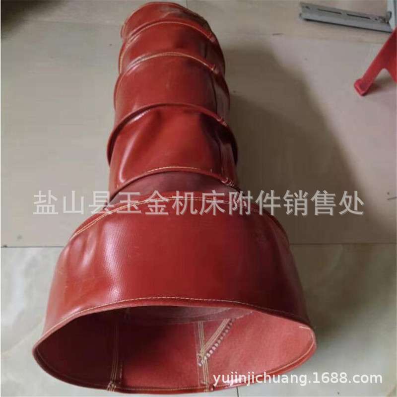 抗压吸风风机软连接圆形/方形管道通风软连接阻燃耐高温风口软接