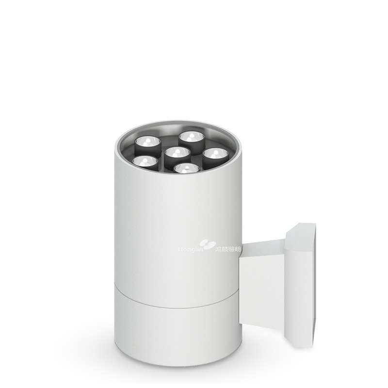 LED户外庭院壁灯防水单头3W6W9W12W15W18W24W铝材柱子酒店外墙