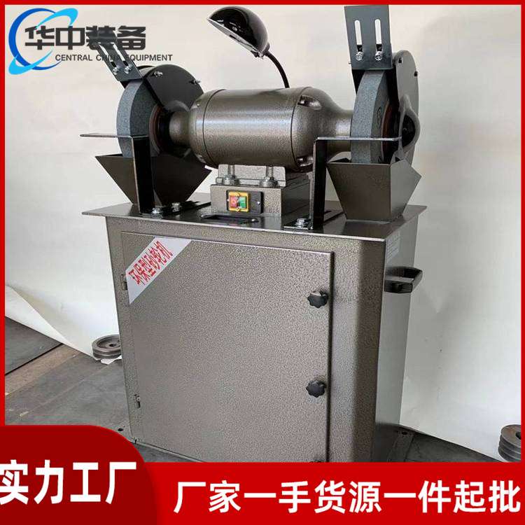 防尘式砂轮机工业级台式立式防尘打磨机吸尘沙轮机