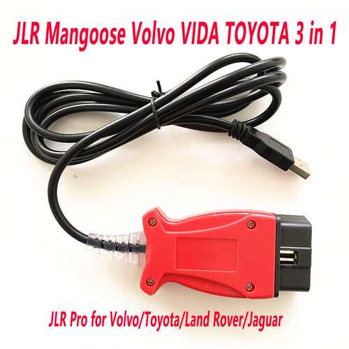 跨境JLR Pro for Volvo/Toyota/JLR3in1 VIDA 2014DTISTechstream