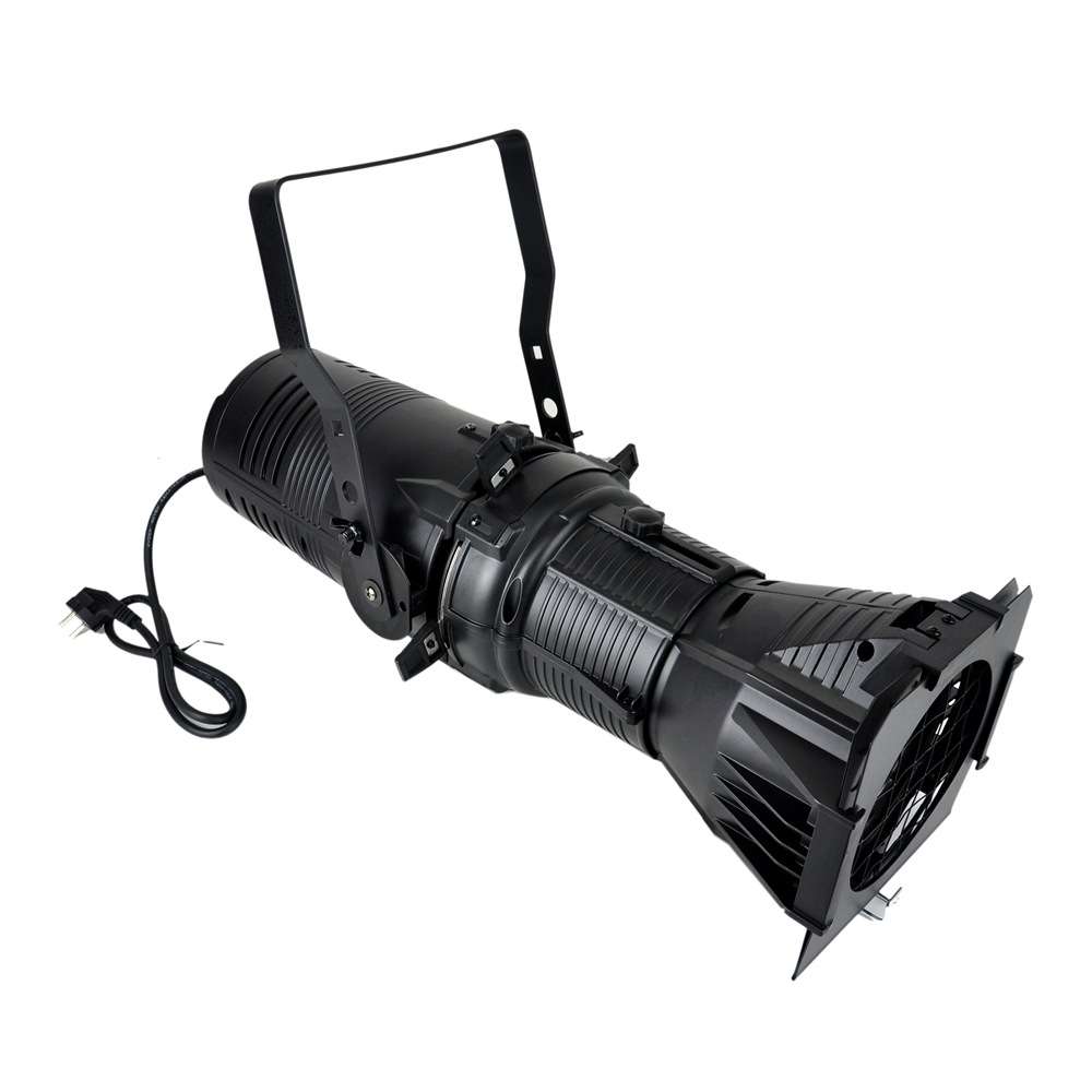200瓦铸铝机箱舞台桁架影视成像照明婚庆LED灯DMX512定焦灯200W