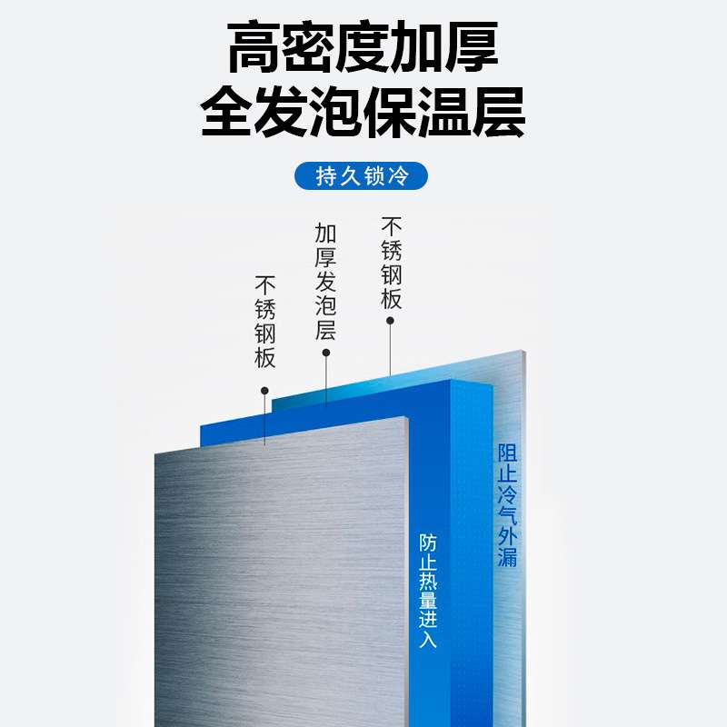 星星商用冰箱四门玻璃展示柜保鲜柜陈列柜酒水饮料柜酒店厨房设备