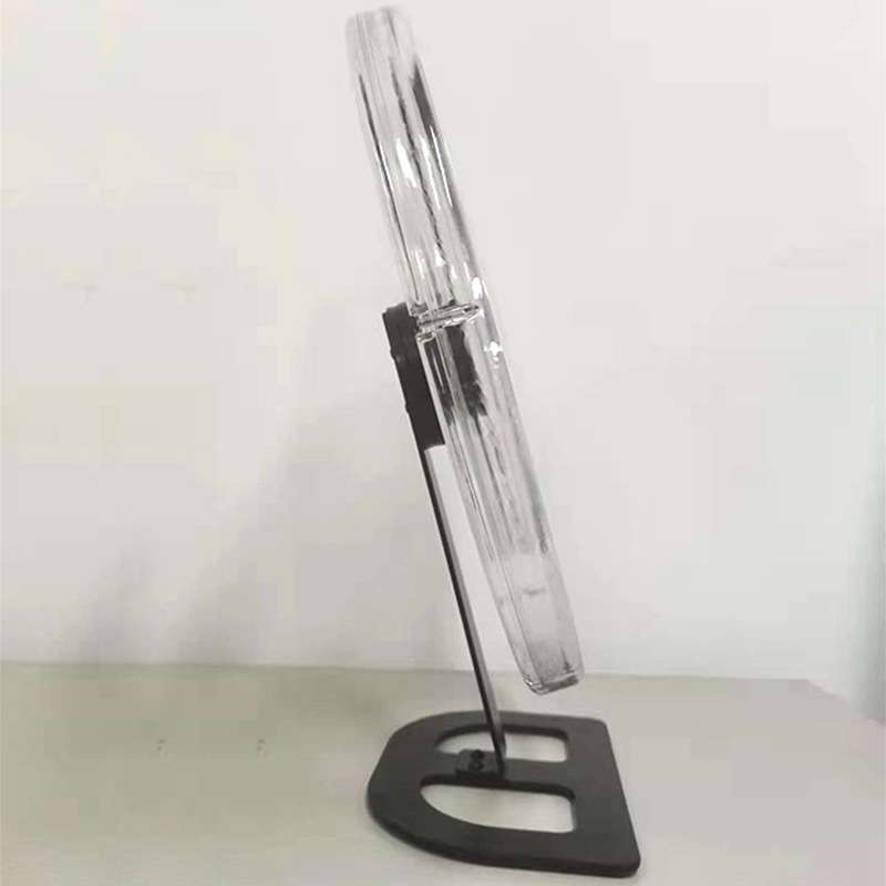 桌面台式裸眼3D全息风扇广告机32cm两叶带保护罩高清显示led屏