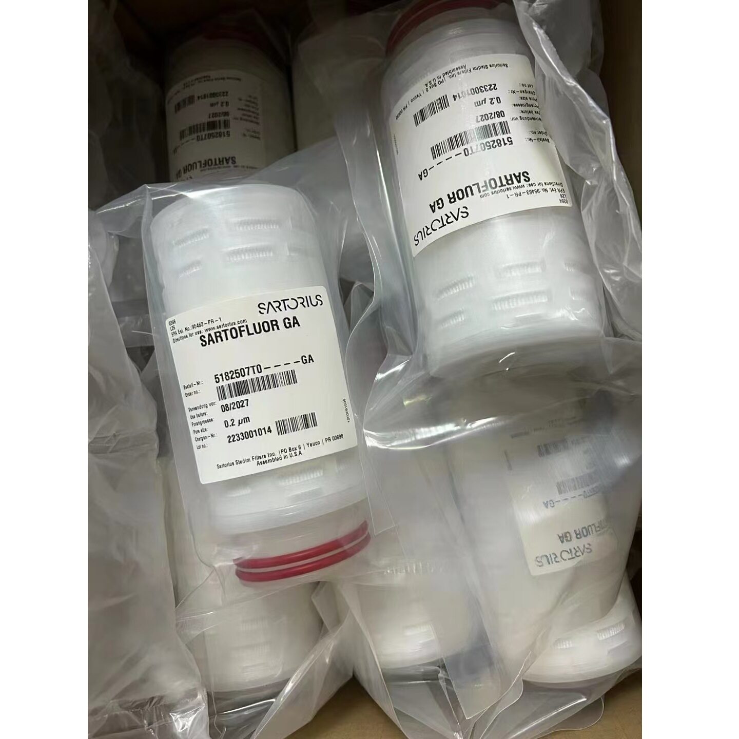 赛多利斯针头滤器 缓冲液/培养基等除菌过滤 支原体0.1um 16553-K