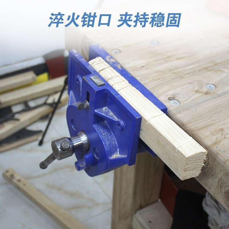 木工桌虎钳快速夹 台钳木工夹钳桌钳子专业工作台夹具操作台