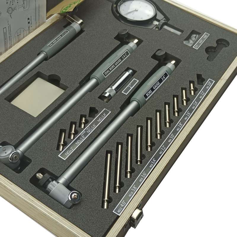 径百分表千分内孔测量工具一套高精度量表内经量缸表头0.7-6‘’
