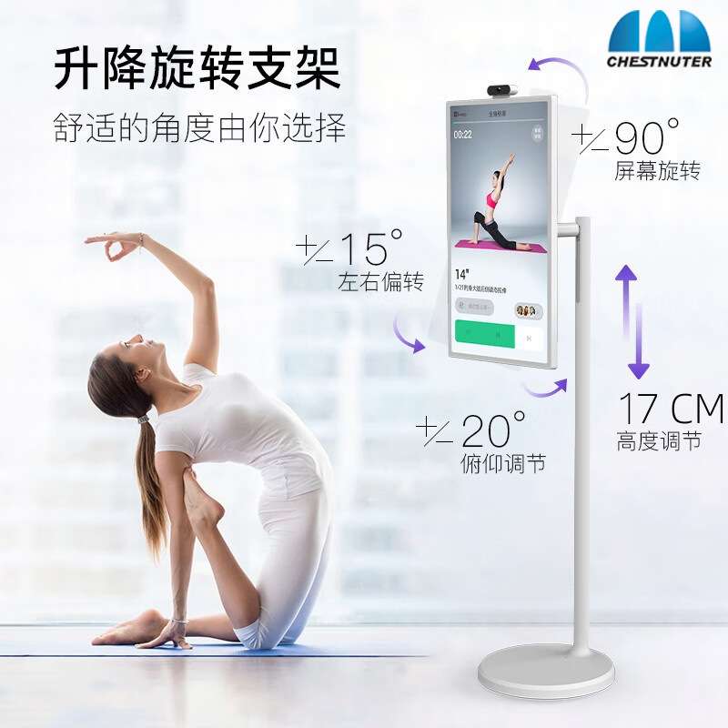 27英寸闺蜜机随心屏无线投屏娱乐直播随身智能电视多媒体一体机