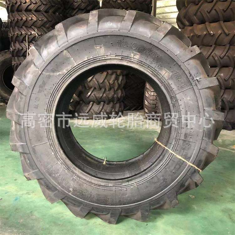 甲牌农用拖拉机轮胎16.9-38 18.4-38 12.4-24人字花纹旱田轮胎