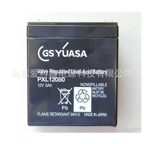 PORTALAC蓄电池PXL12050 铅酸免维护12v5ah 仪器蓄电池
