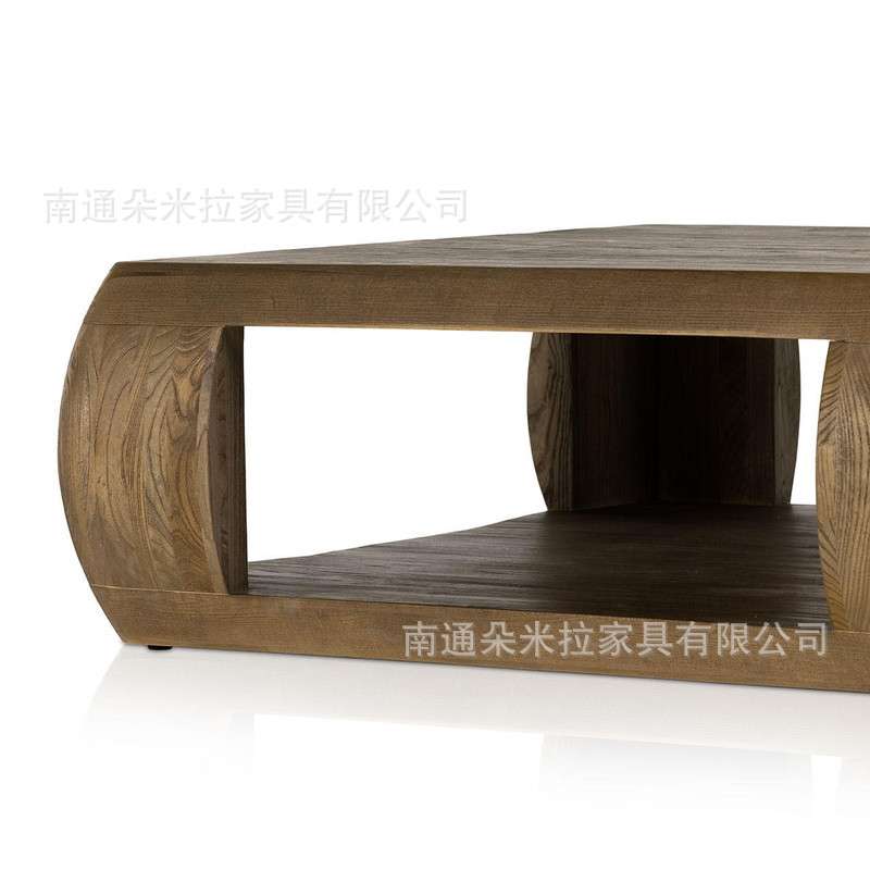 RH美式茶几设计师外贸出口跨境电商亚马逊供应商休闲酒店别墅家具