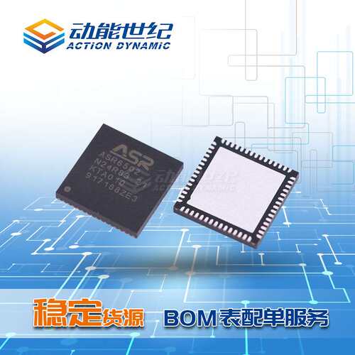 ASR6502 ASR6502 ASR原装LoRa远距离通信SX1262低功耗芯片 QFN60