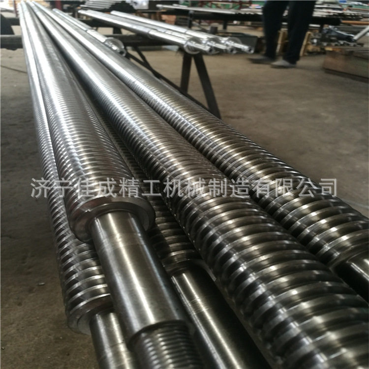 直销加工梯形丝杆机床传动升降调节正反牙大直径大螺距大导程丝杠