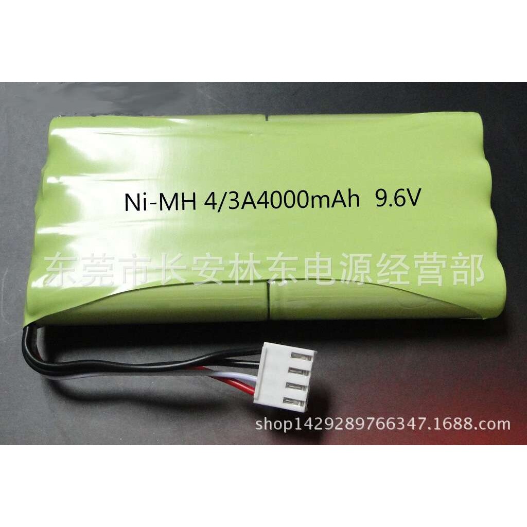 镍氢电池4/3A17670 4000mAh9.6V机器设备电池组可以组合扫地机