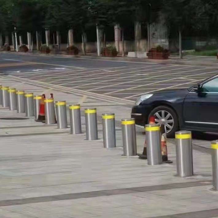全自动液压防撞柱 固定柱 学校挡车路障 升降防撞路桩