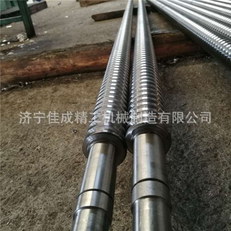 厂家加工梯形丝杆T30Tr40T50T60T70加长精密机床丝杆正反牙螺杆