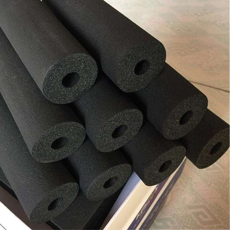 现货 橡塑保温管B1级难燃隔热套管壳高密度发泡橡塑海绵