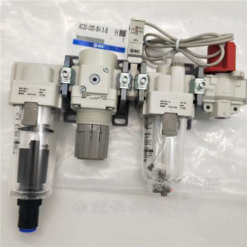 SMC原装三联件过滤器AC30-03/ F03/N03-B 03G/C/D-R-2-B 02D-A/-B