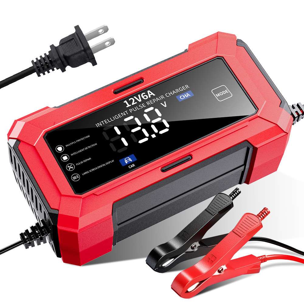 汽车电瓶充电器12.6V 14.6V 三元锂电 铁锂充电器 12V铅酸充电器