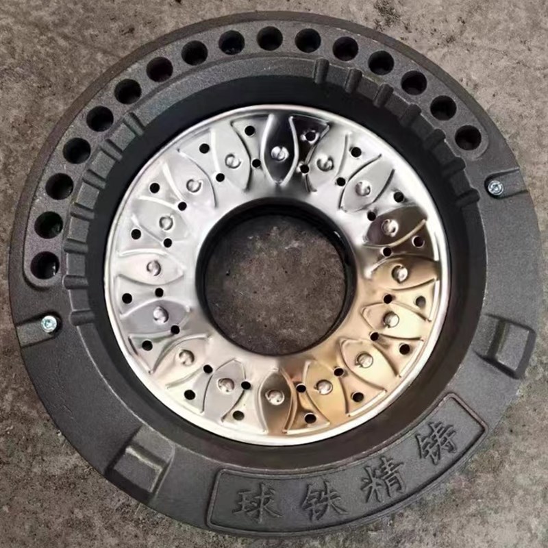 浙江蛮厨反射体餐厅商用炉灶圆形节能聚热不锈钢反射板专用配件