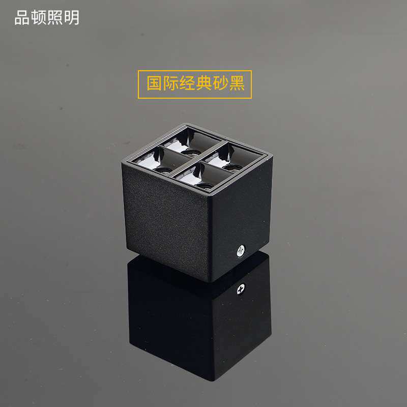 明装无主灯方形射灯led筒灯方型创意迷你免开孔家用射灯小号吸顶
