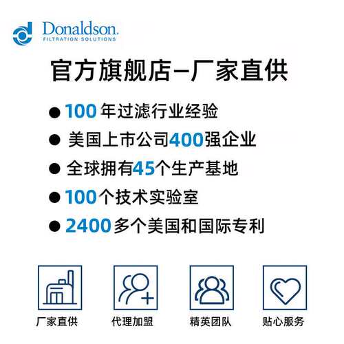 唐纳森白版空气滤芯K2750PU空气滤清器适用东风天龙折叠滤芯