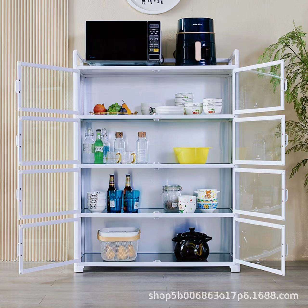 厨房橱柜碗柜小型出租屋老式家用餐边柜子储物柜茶水柜客厅收纳柜