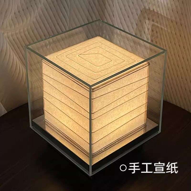玻璃台灯东京ANdAZ酒店设计师壁灯卧室床头走廊日式餐厅充电台灯