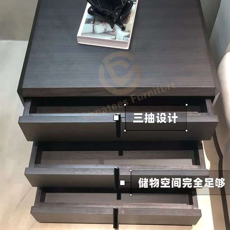 供应卧室家具欧式太子床搭配床头柜 简欧床头柜烤漆床头柜 57柜