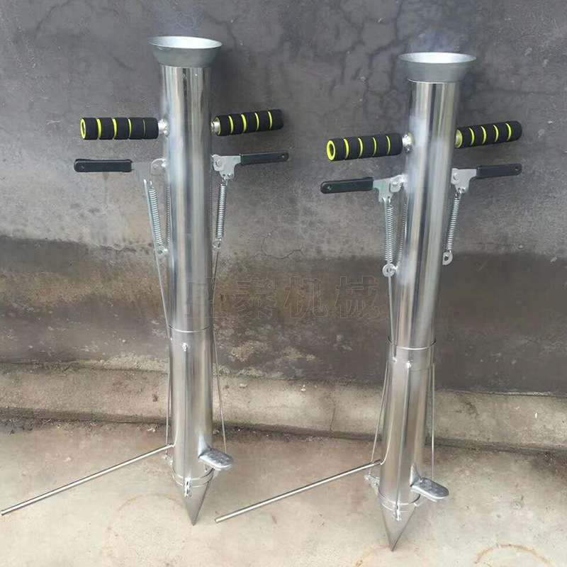 瓜果蔬菜苗栽苗机 辣椒苗茄子苗移栽机不锈钢辣椒栽苗器