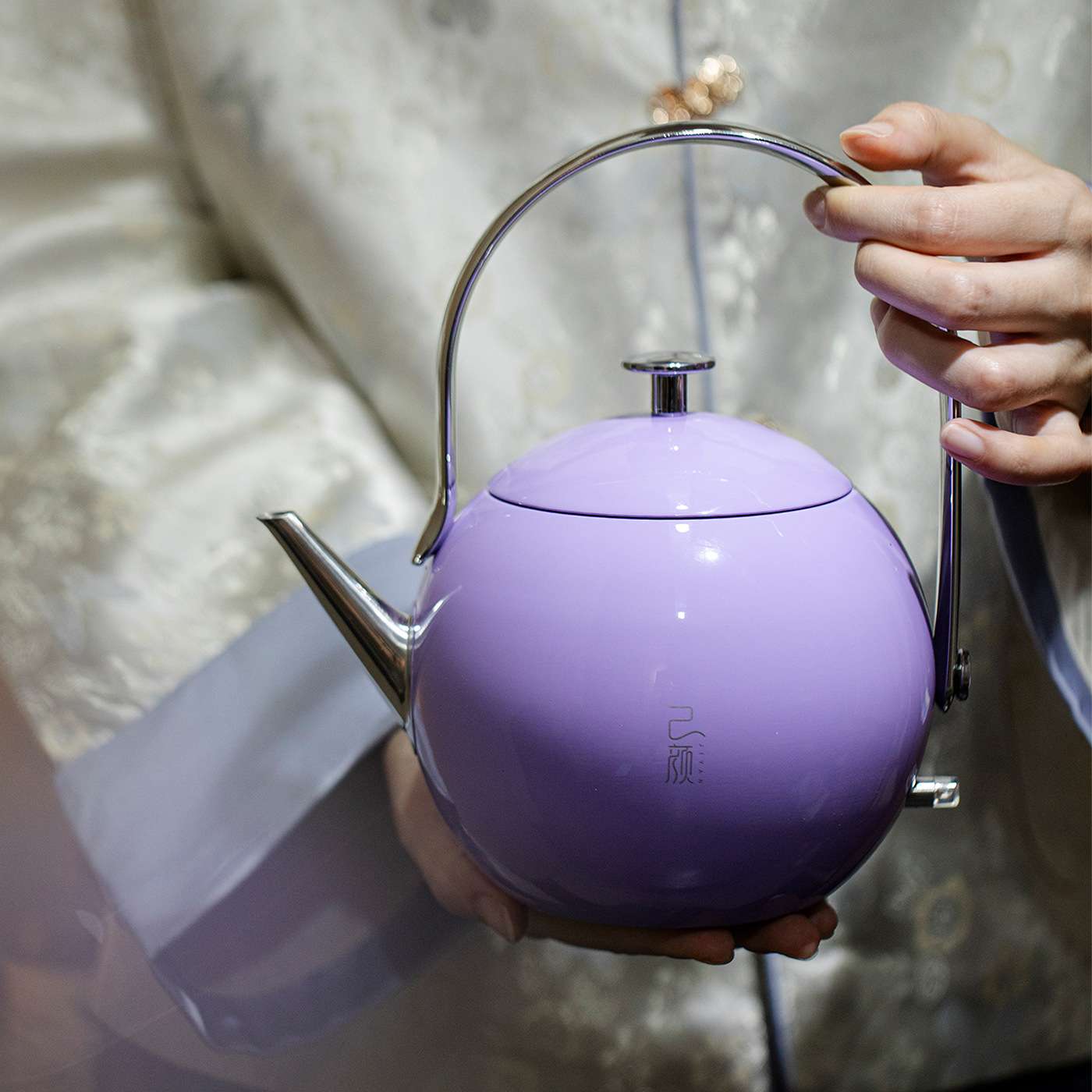 墨己高颜值己颜玲珑壶茶道配件电热壶烧水壶家用304不锈钢水壶