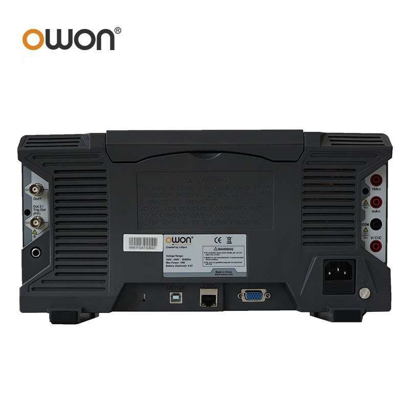 利利普(owon)DS4102数字示波器双通道100M带宽1G采样率20M存储