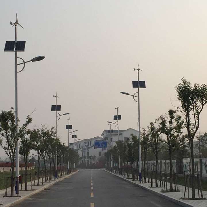 100W瓦路灯监控用风力发电机新能源风光互补照明系统高功率大功率