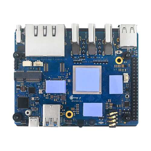 香橙派5PLUS保护外壳Orange Pi 5 Plus铝合金材质带散热风扇降温