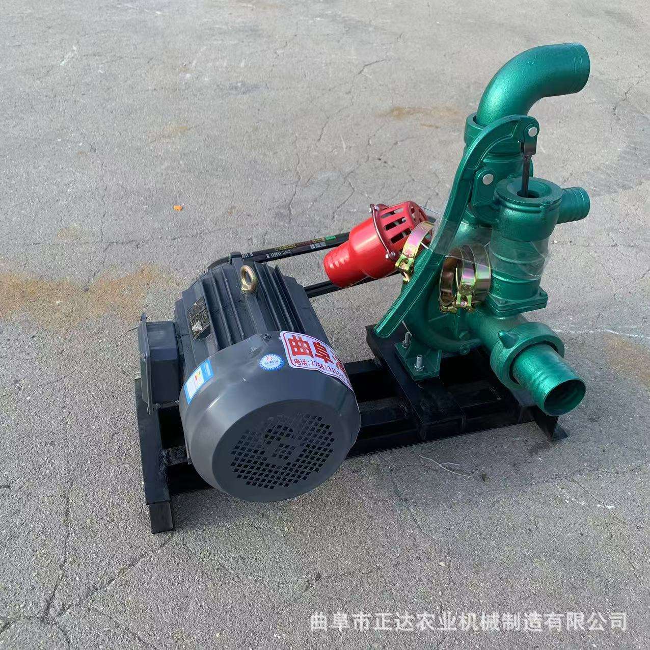拖拉机传动轴连接喷灌泵 3寸单叶轮高扬程水泵 电机喷淋增压泵