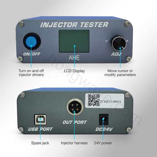 CRI110 Injector Pulse Dynamic Stroke Integrated Tester