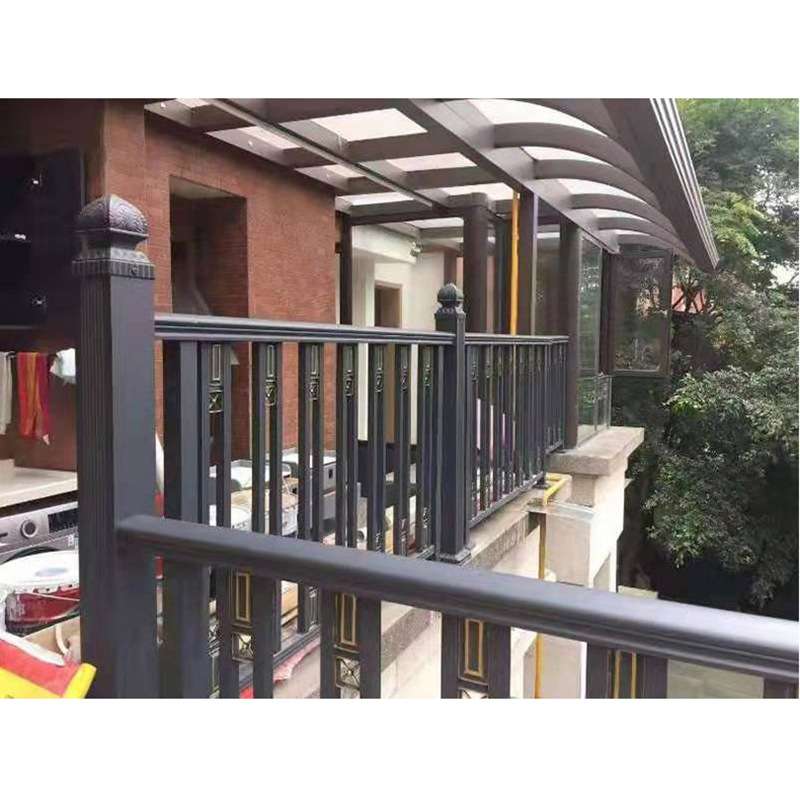 博盾新中式铝合金阳台护栏围栏别墅庭院户外花园围栏铝艺锌钢栏杆