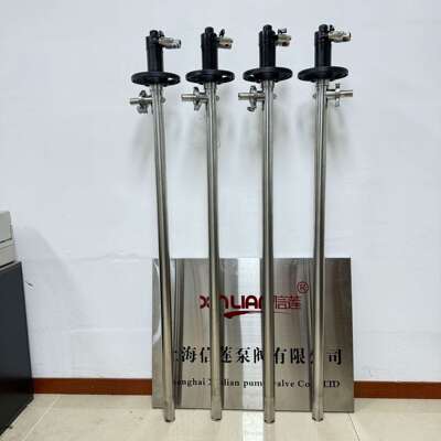 不锈钢油桶泵HD-A1+SS316L-1500HP 气动插桶泵 手提式气动抽液泵