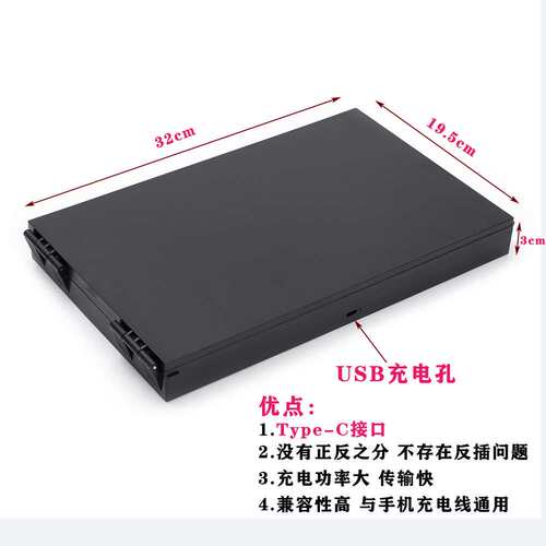 跨境新款led折叠三面理发镜 可伸缩悬挂式大号化妆镜Three mirror
