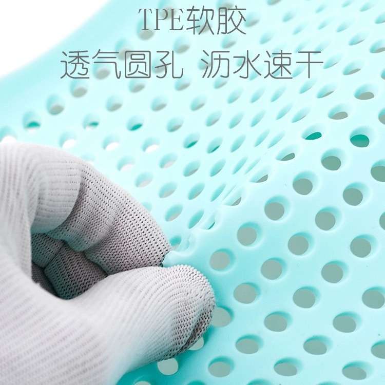 婴儿洗澡神器可坐躺通用新生儿宝宝浴盆躺托架垫浴网浴床浴架座椅